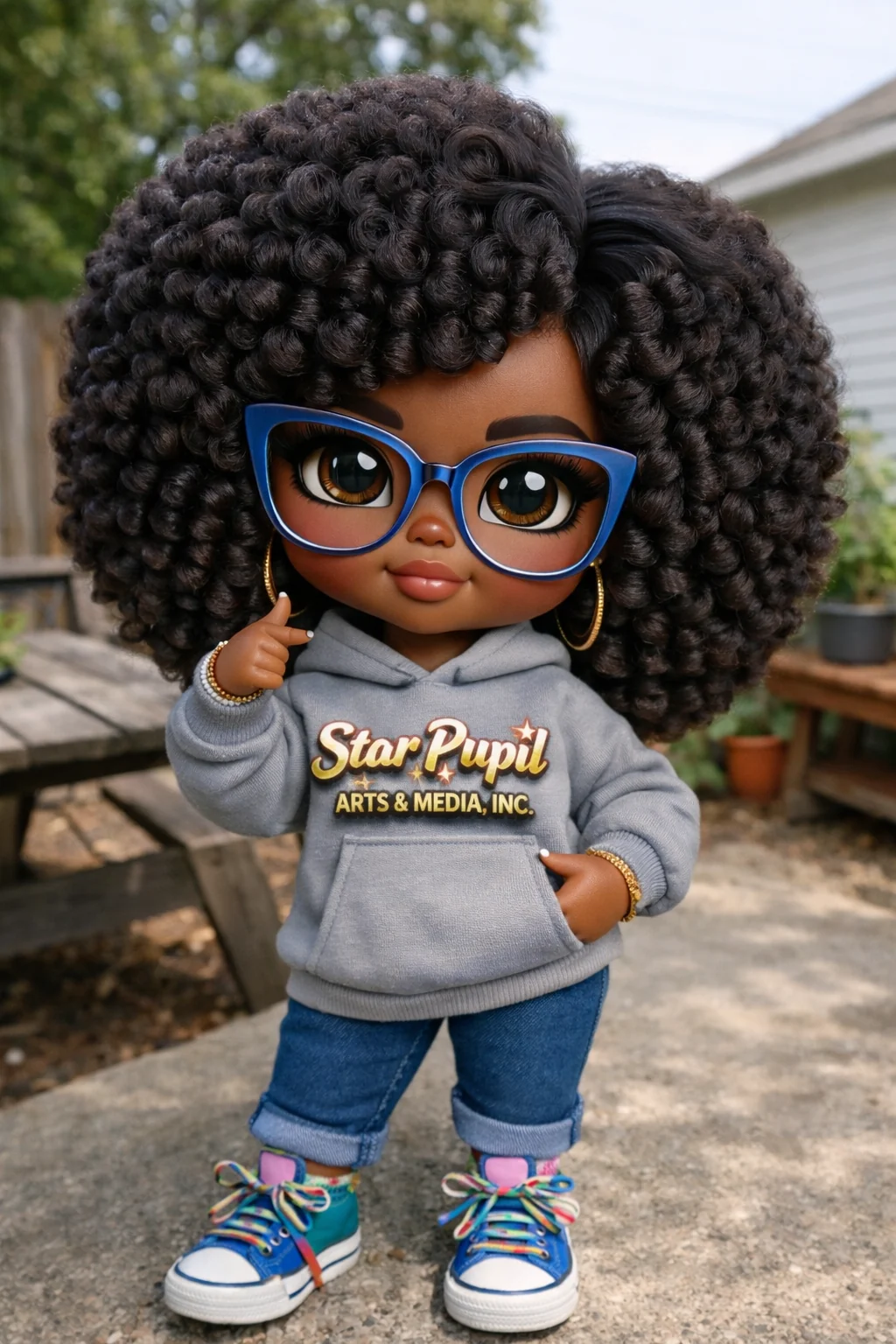 Ms. Kay Kay Star Pupil Arts and Media character